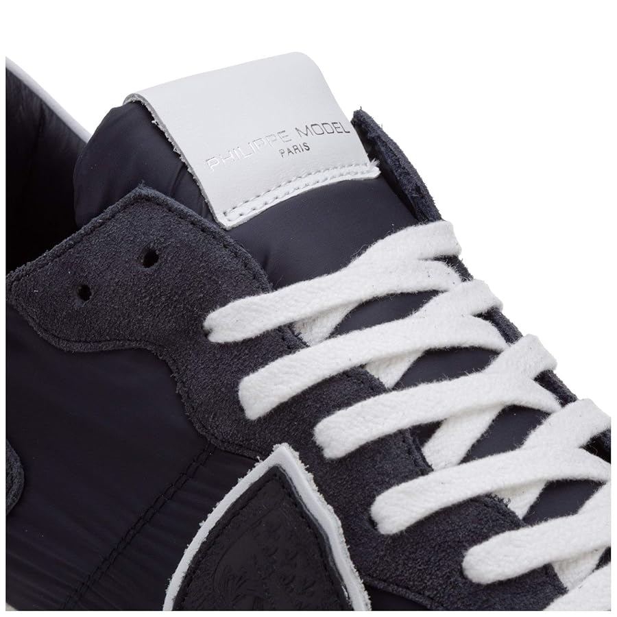 ★Philippe Model(Men)★TRPX★Basic Microporius/Bleu Amazon.com: Philippe Model TRPX Sneaker Basic Microporius